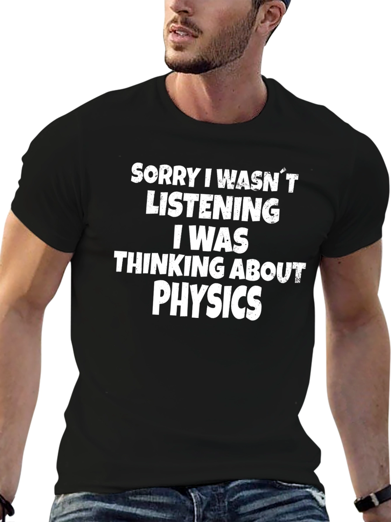 Physics Thought T-Shirt - Funny Science Tee