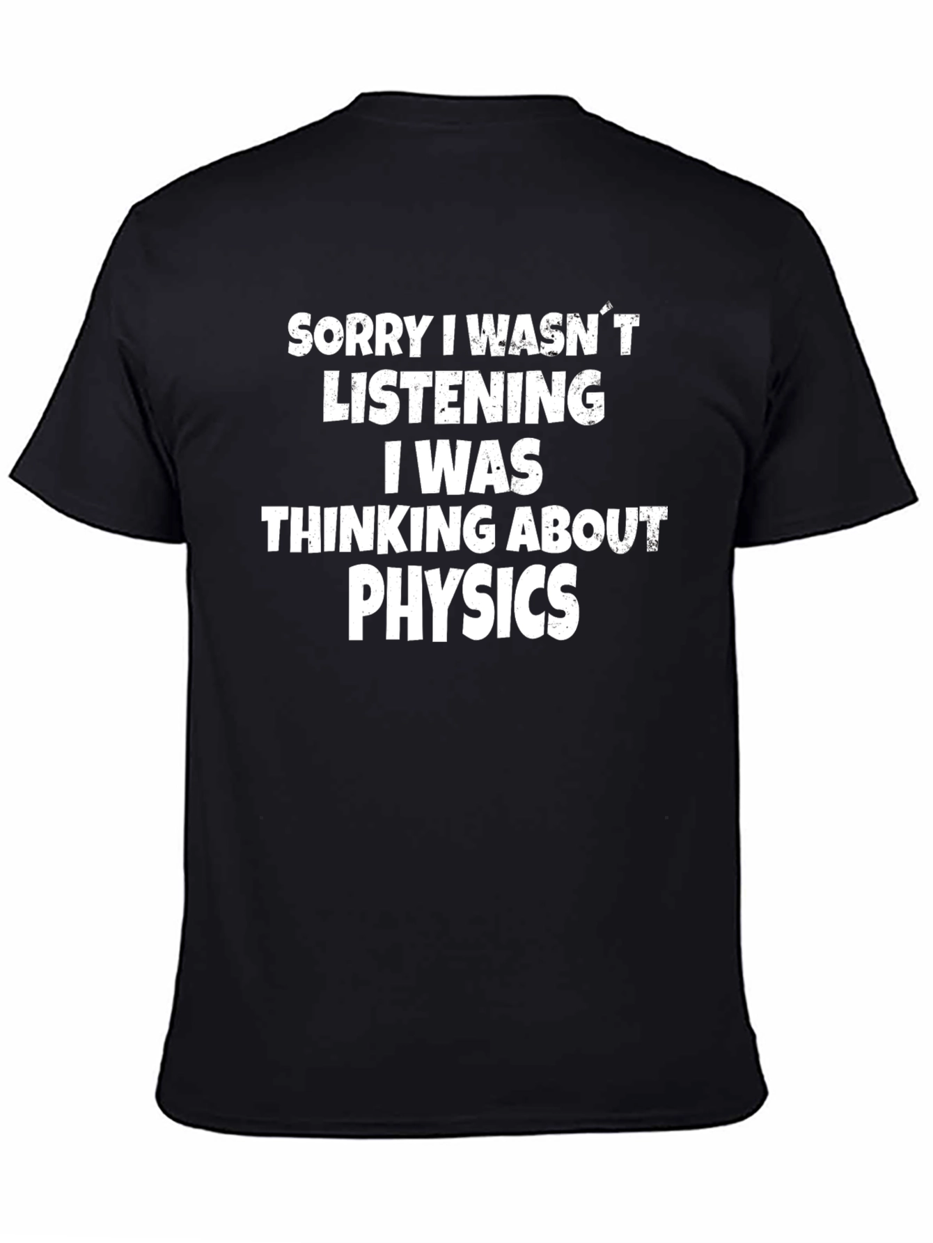 Physics Thought T-Shirt - Funny Science Tee