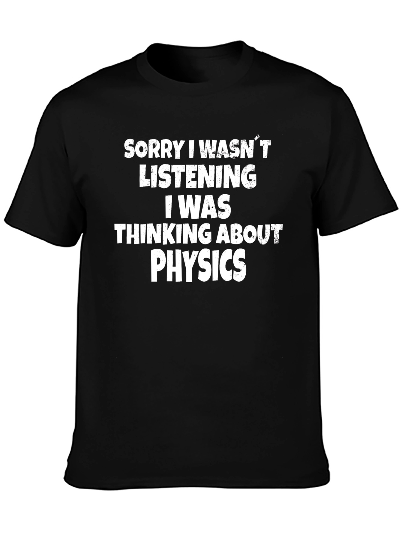 Physics Thought T-Shirt - Funny Science Tee