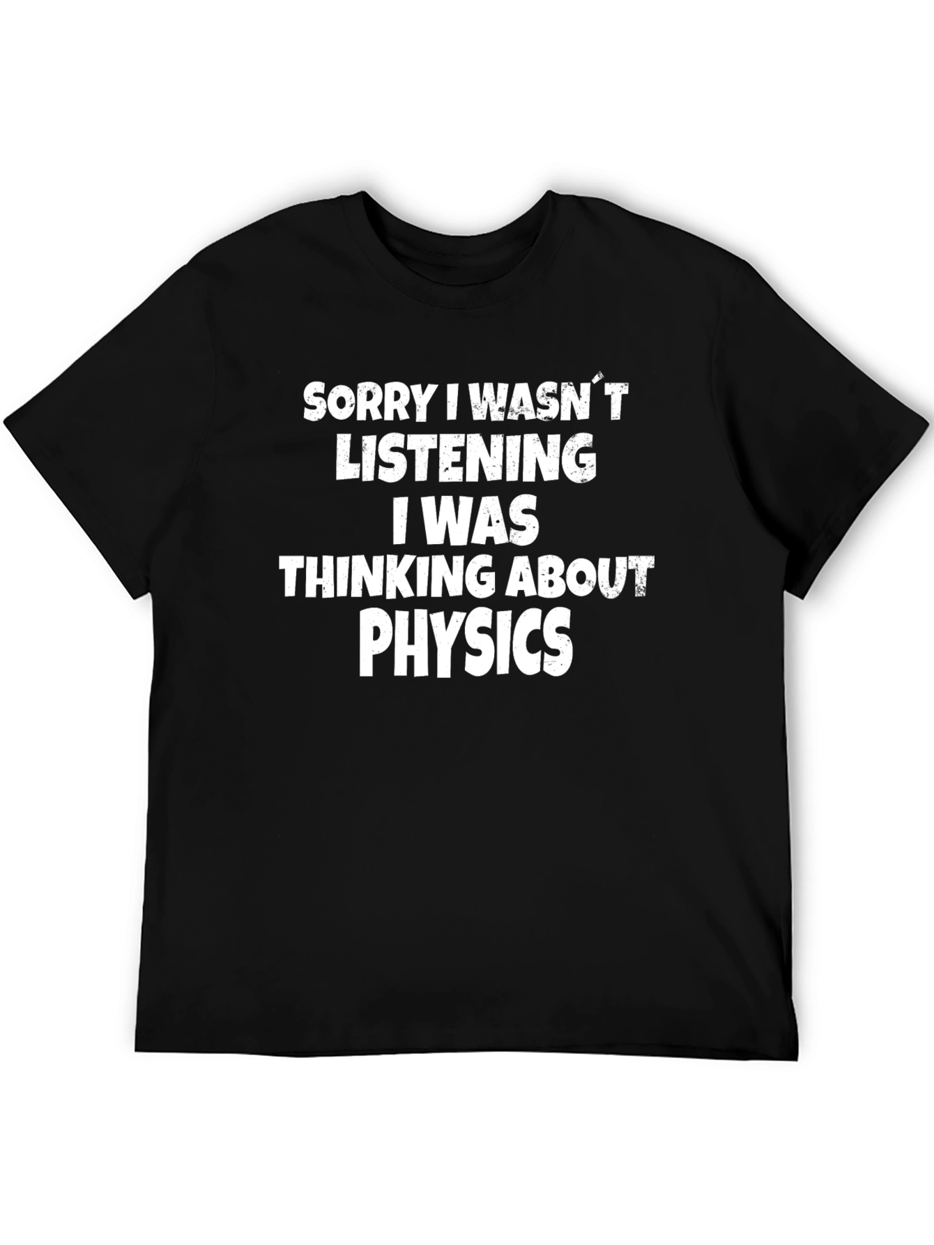 Physics Thought T-Shirt - Funny Science Tee