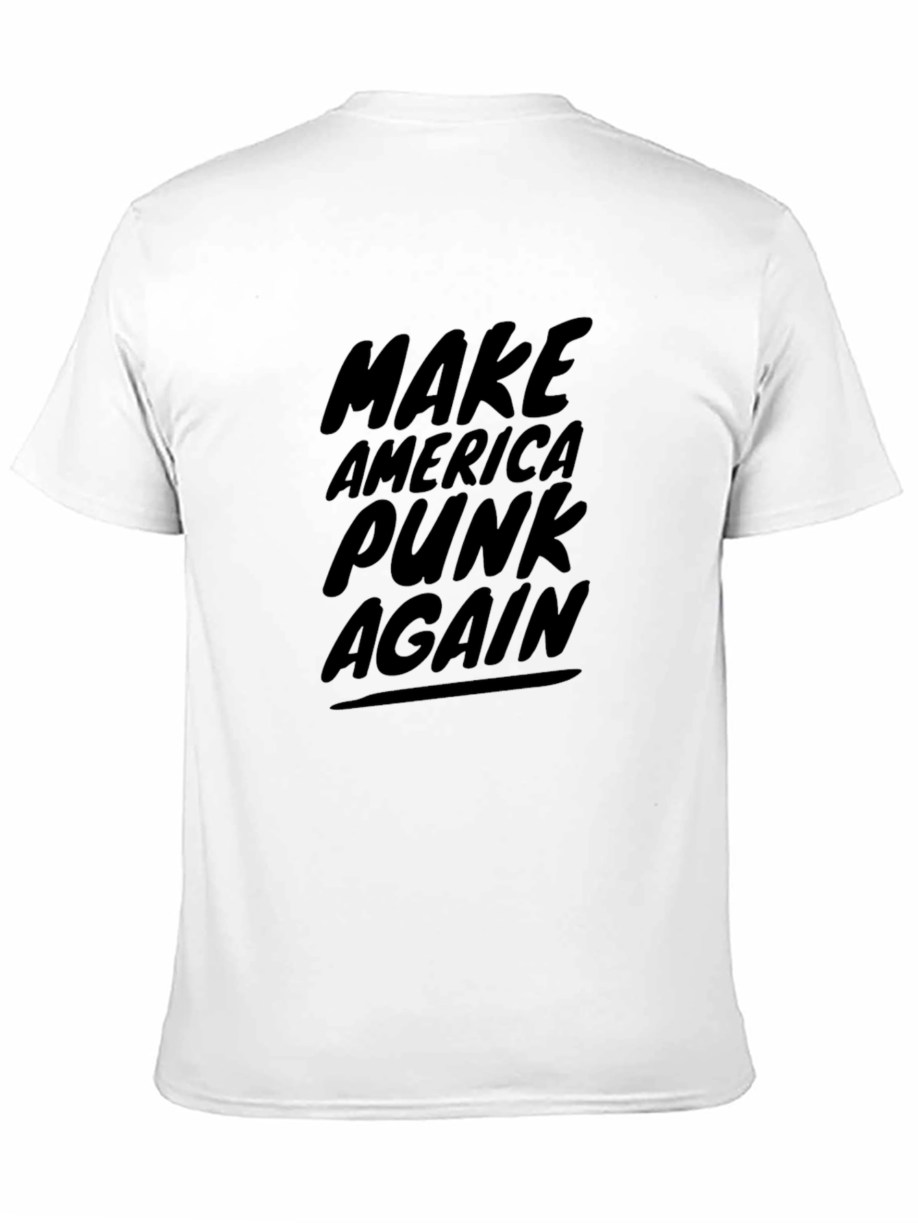 Make America Punk Again Graphic Tee - Black