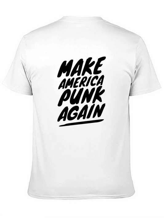 Make America Punk Again Graphic Tee - Black