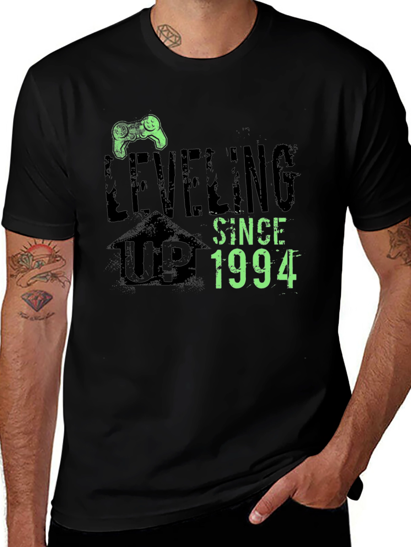 Leveling Up Since 1994 Gamer T-Shirt
