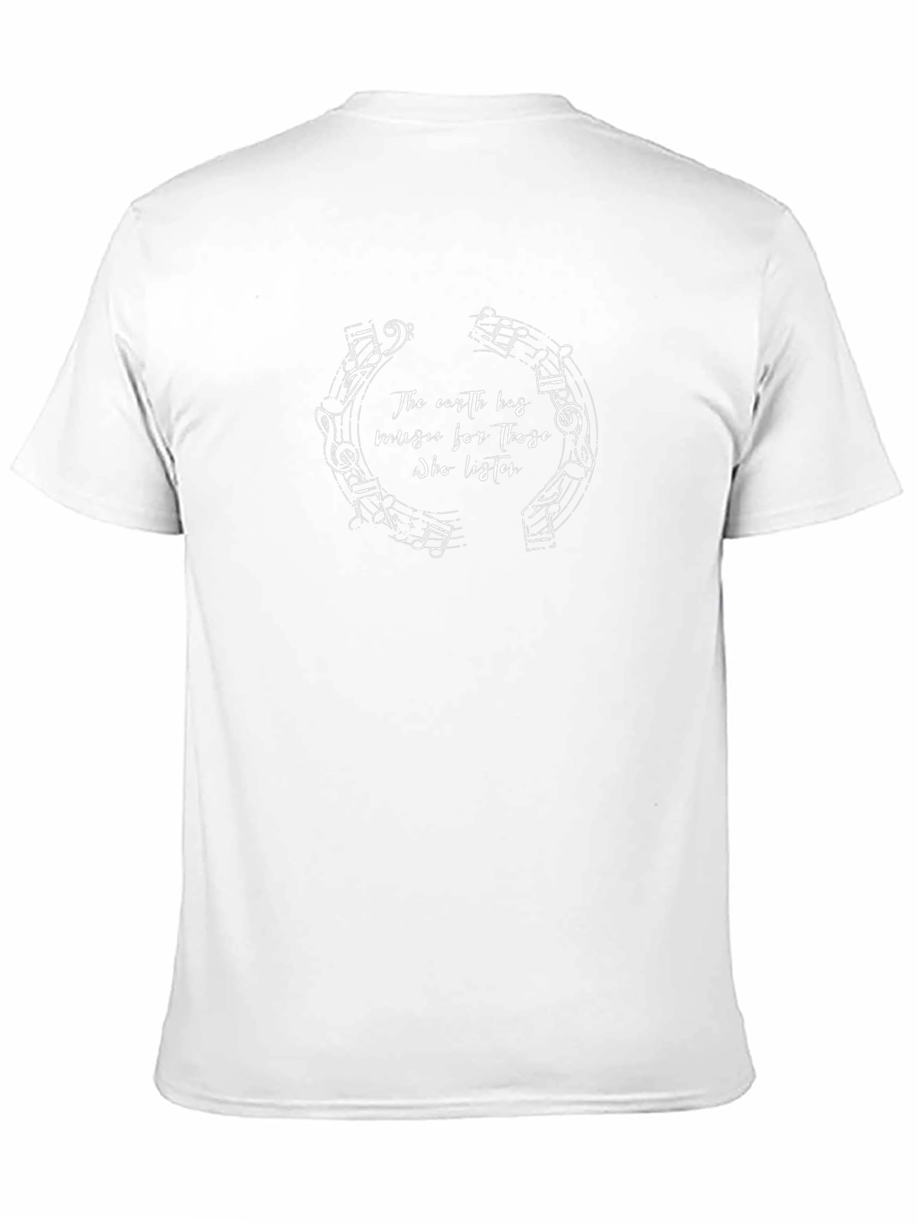 Music Lovers Tee: Earths Music Design