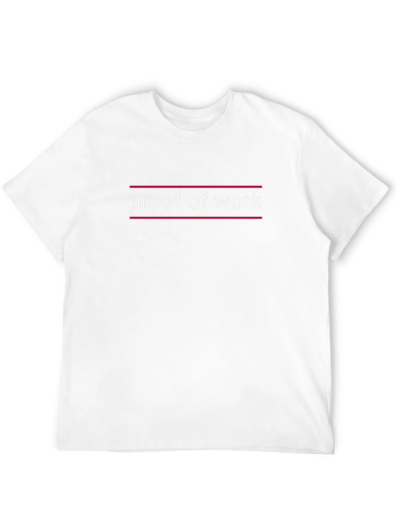 Proof of Work Black T-Shirt