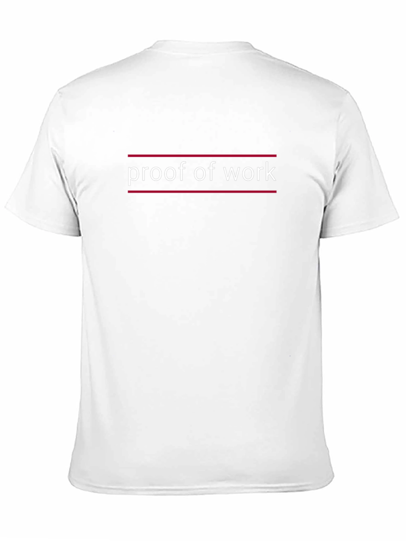 Proof of Work Black T-Shirt