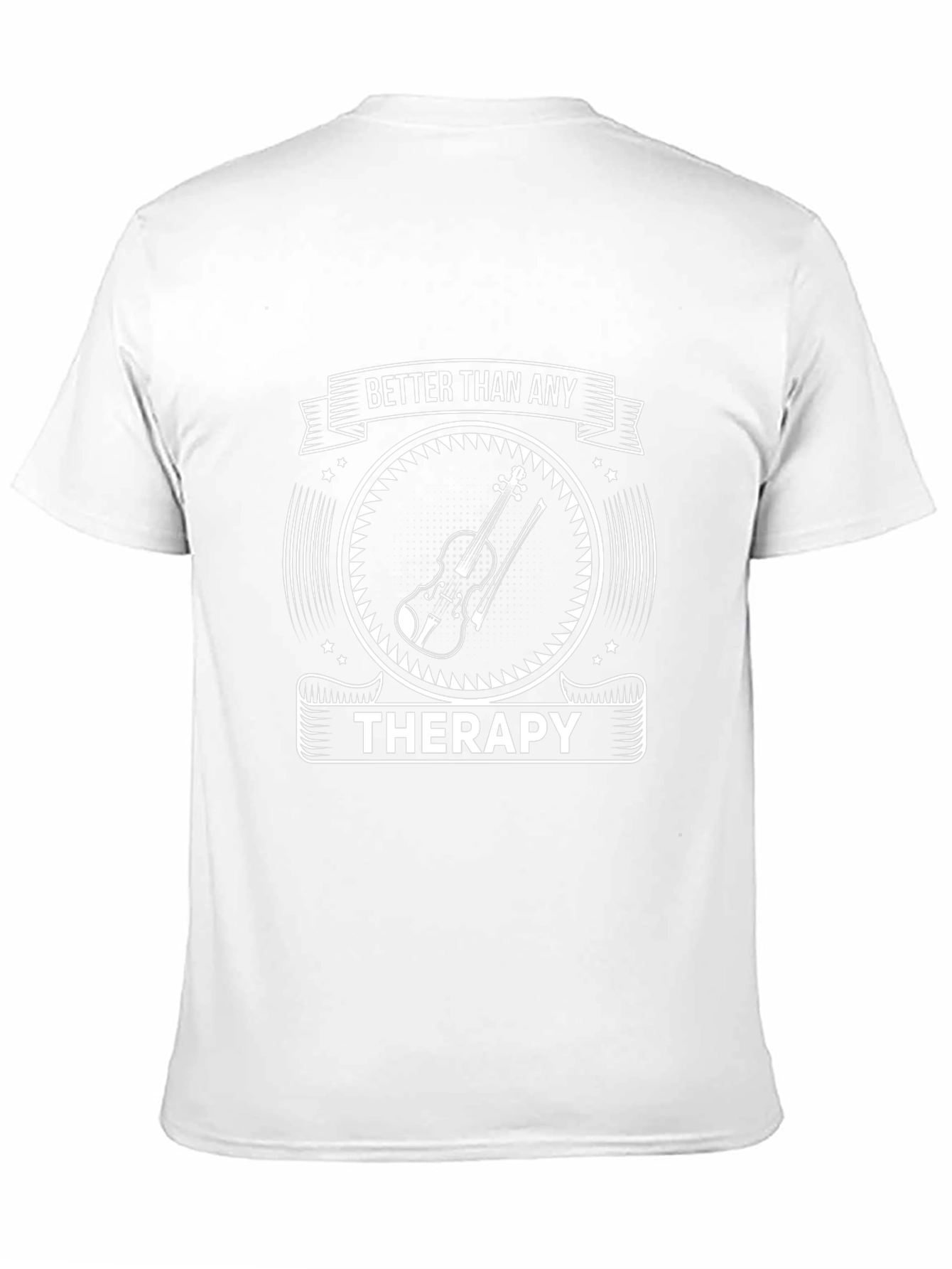 Better Than Therapy Violin Musician T-Shirt