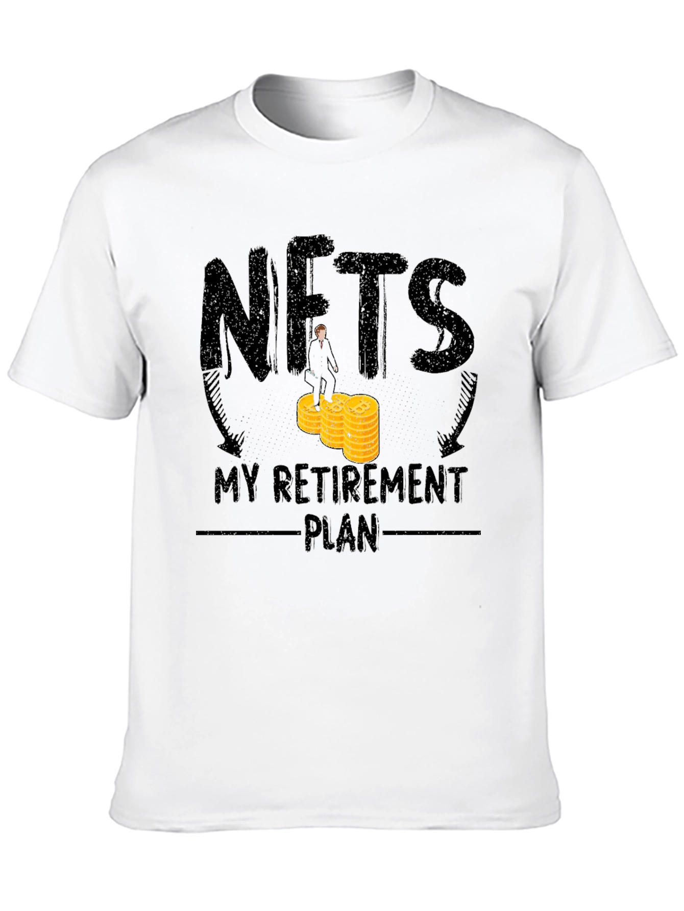 NFTs My Retirement Plan Graphic T-Shirt