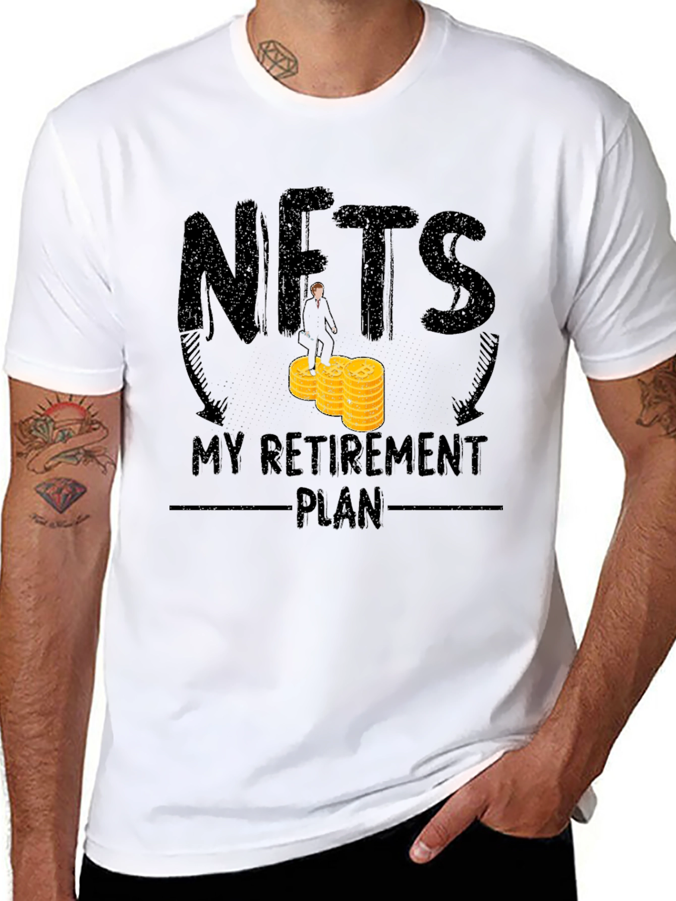NFTs My Retirement Plan Graphic T-Shirt