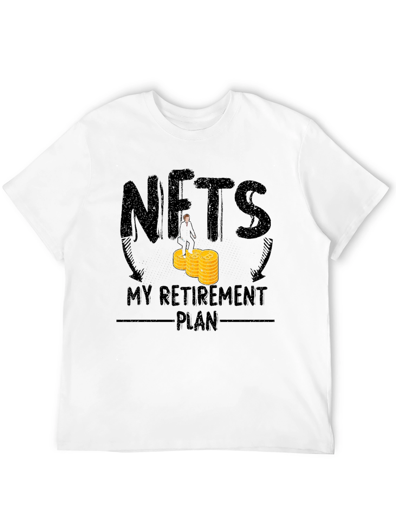 NFTs My Retirement Plan Graphic T-Shirt