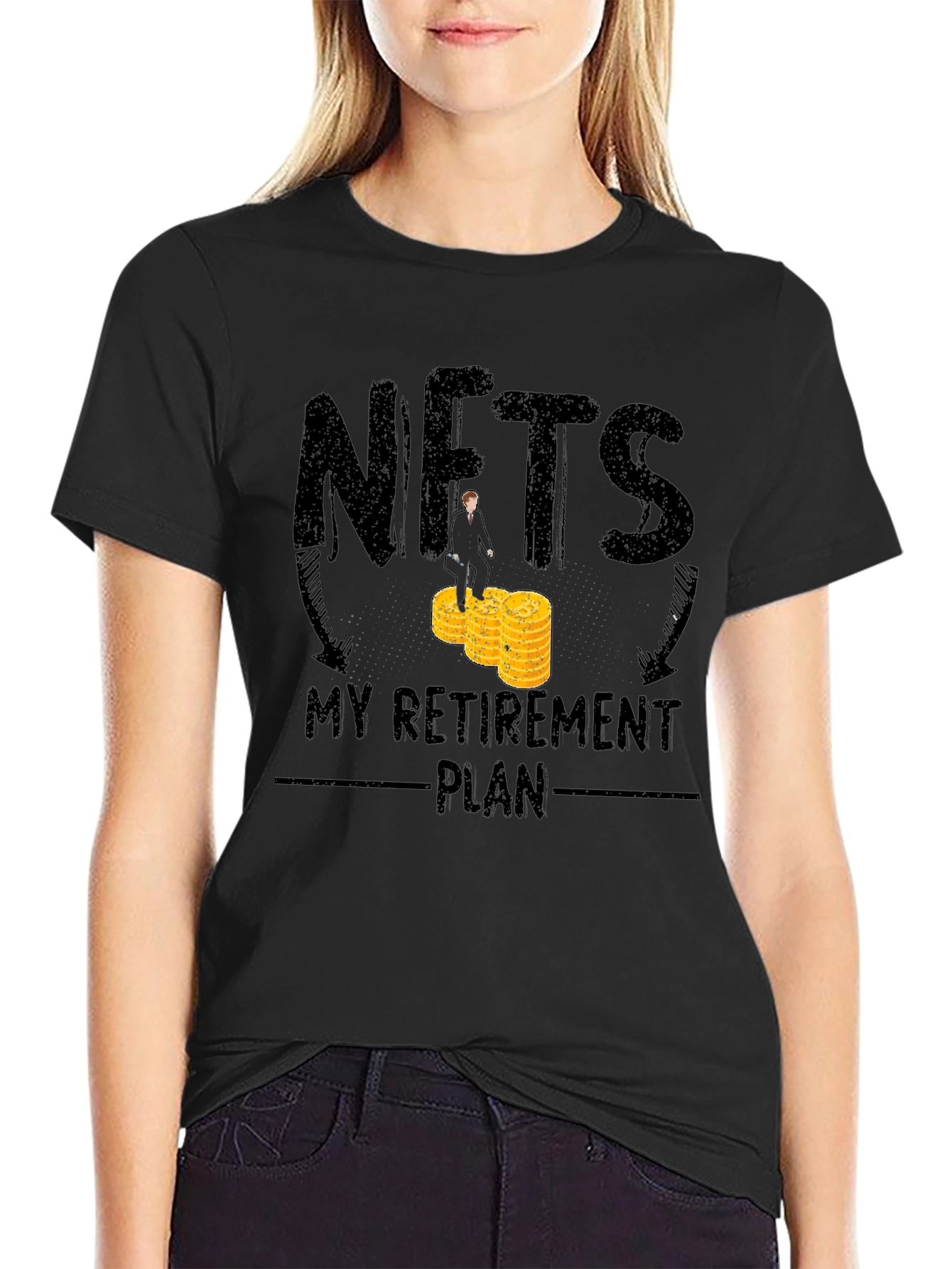 NFTs My Retirement Plan Graphic T-Shirt
