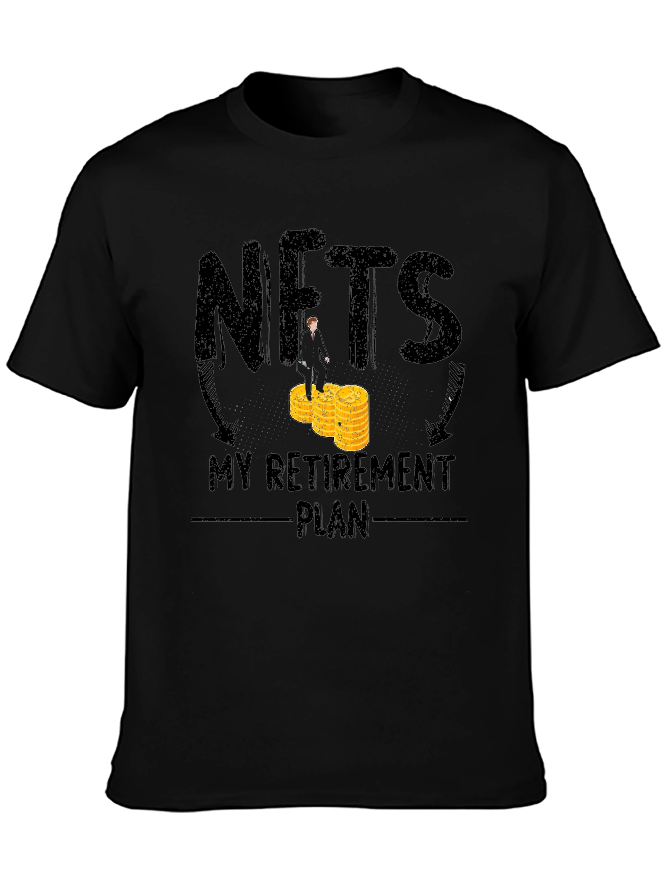 NFTs My Retirement Plan Graphic T-Shirt