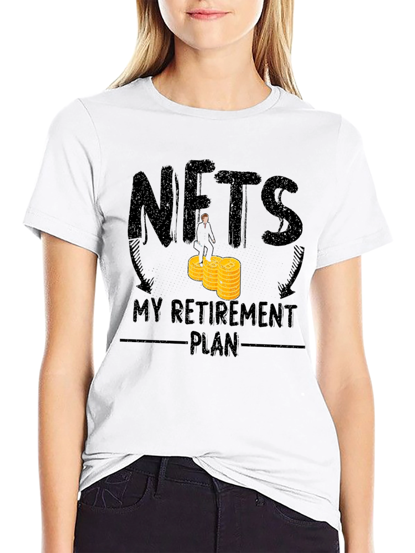 NFTs My Retirement Plan Graphic T-Shirt