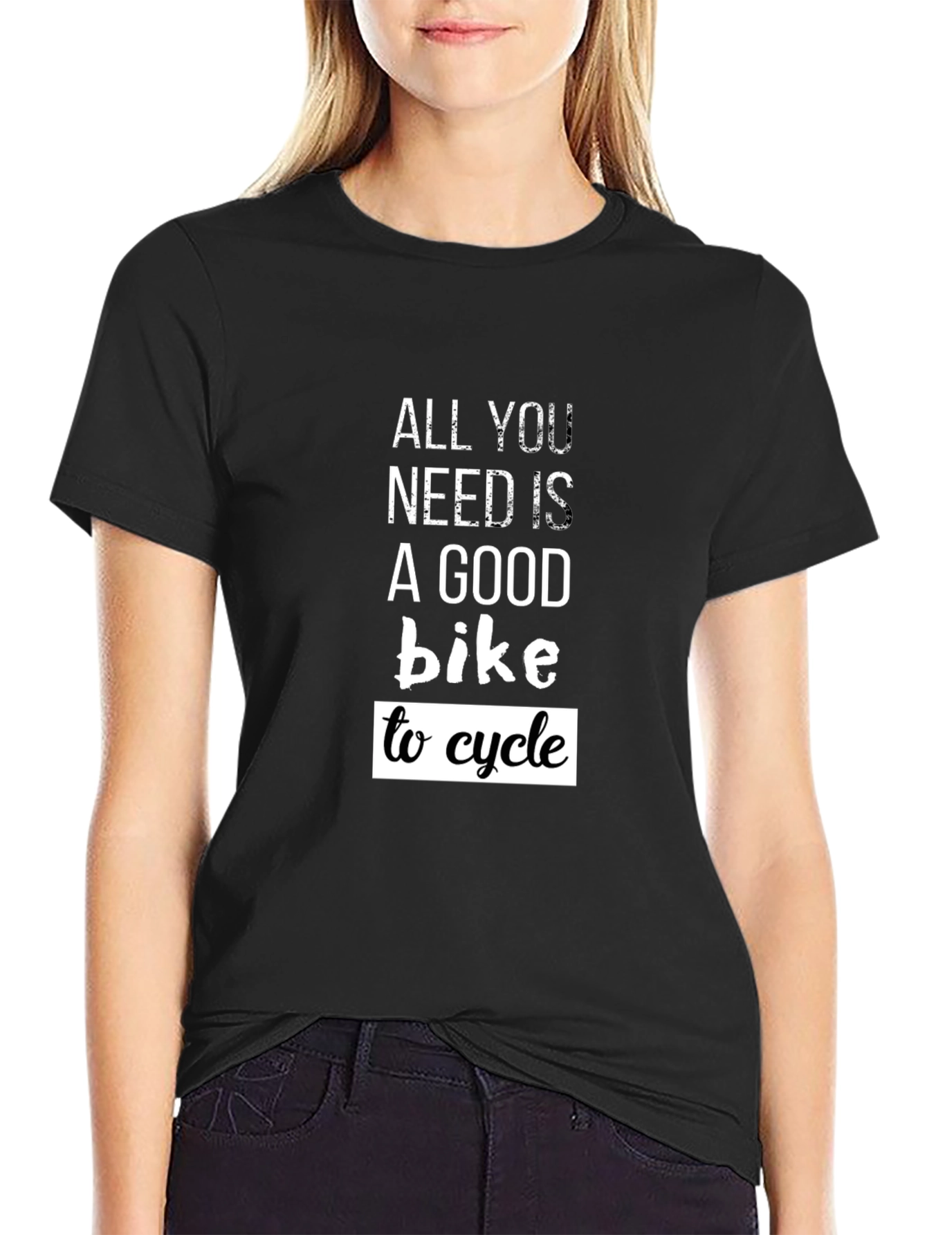 Cycling T-Shirt: All You Need Is A Good Bike