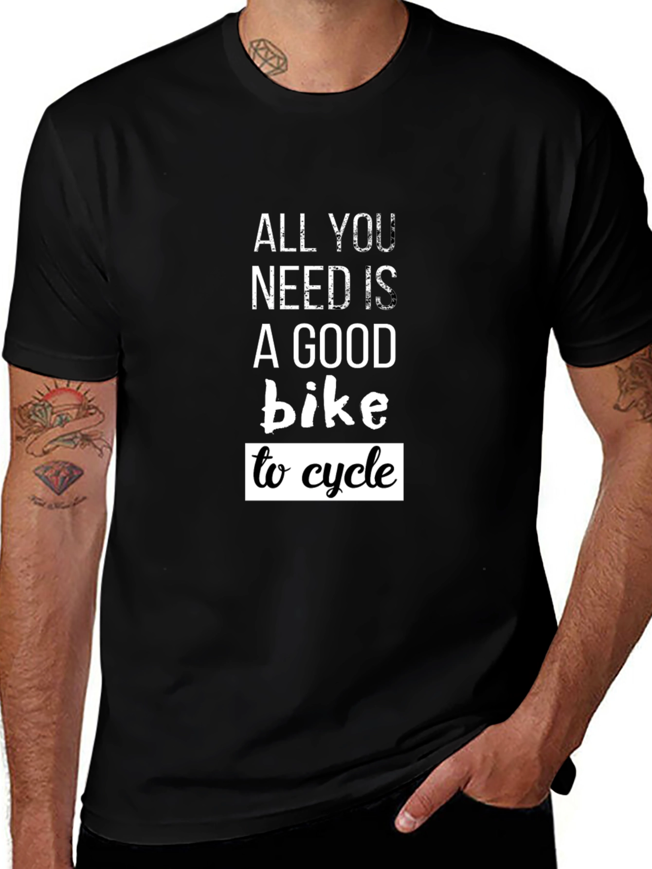 Cycling T-Shirt: All You Need Is A Good Bike