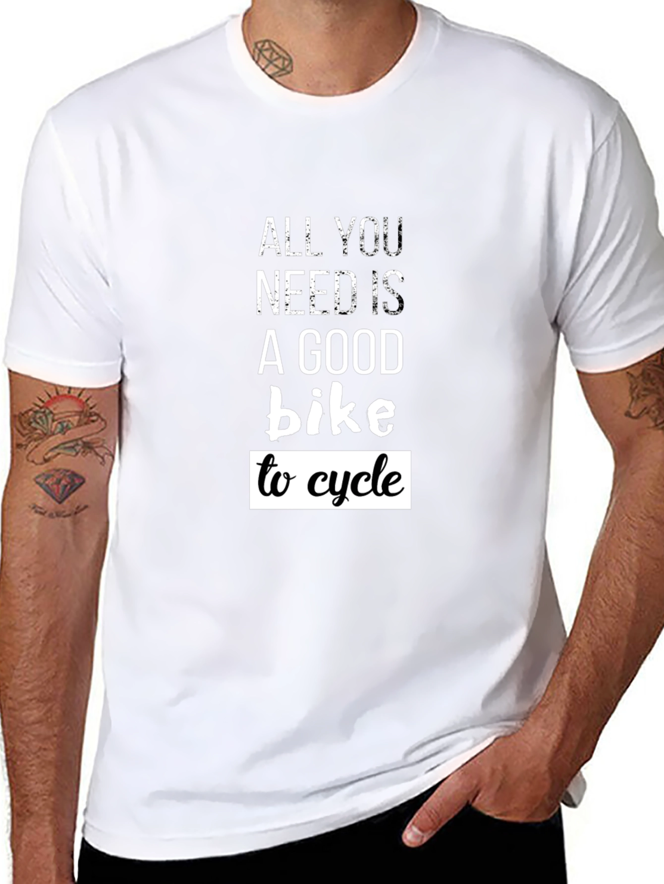 Cycling T-Shirt: All You Need Is A Good Bike