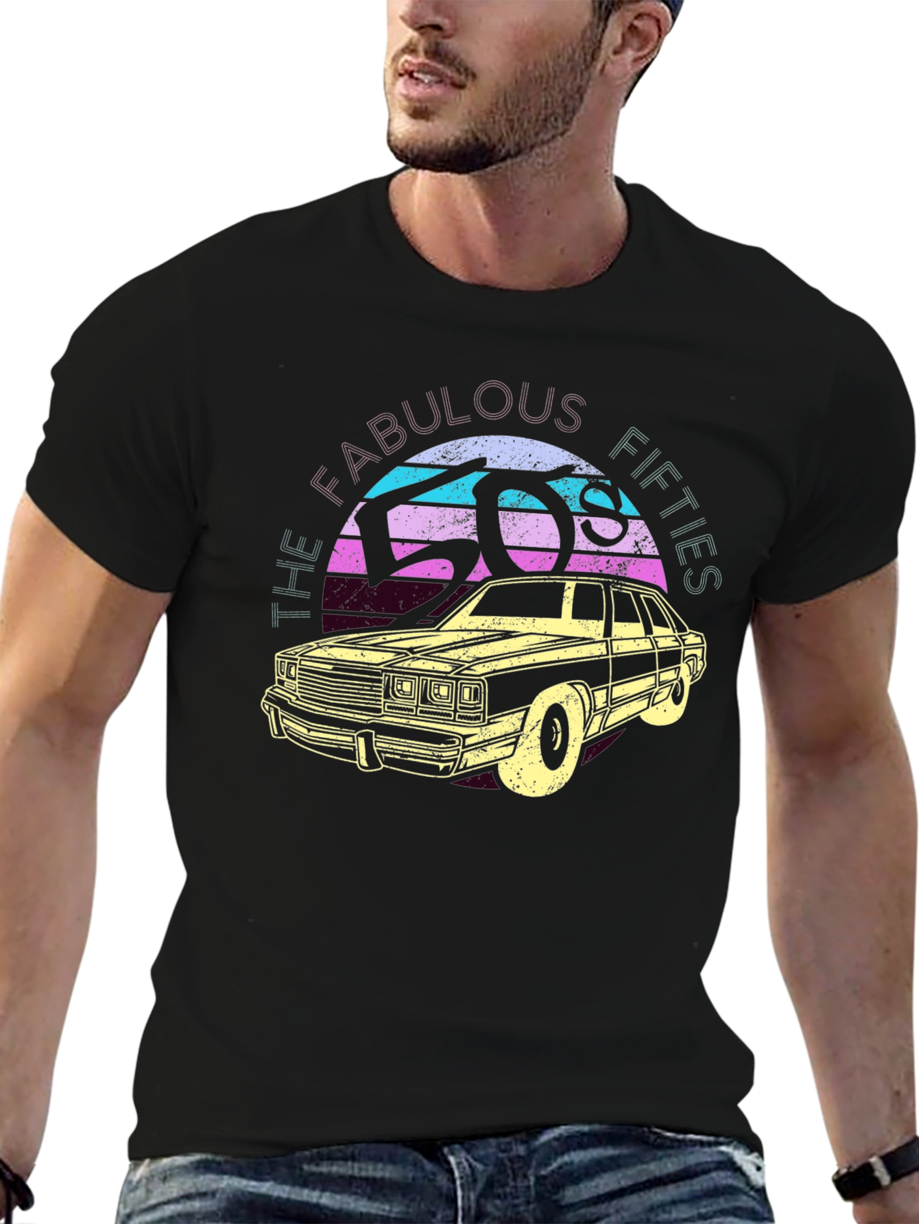 Fabulous Fifties Car T-Shirt - Retro Style