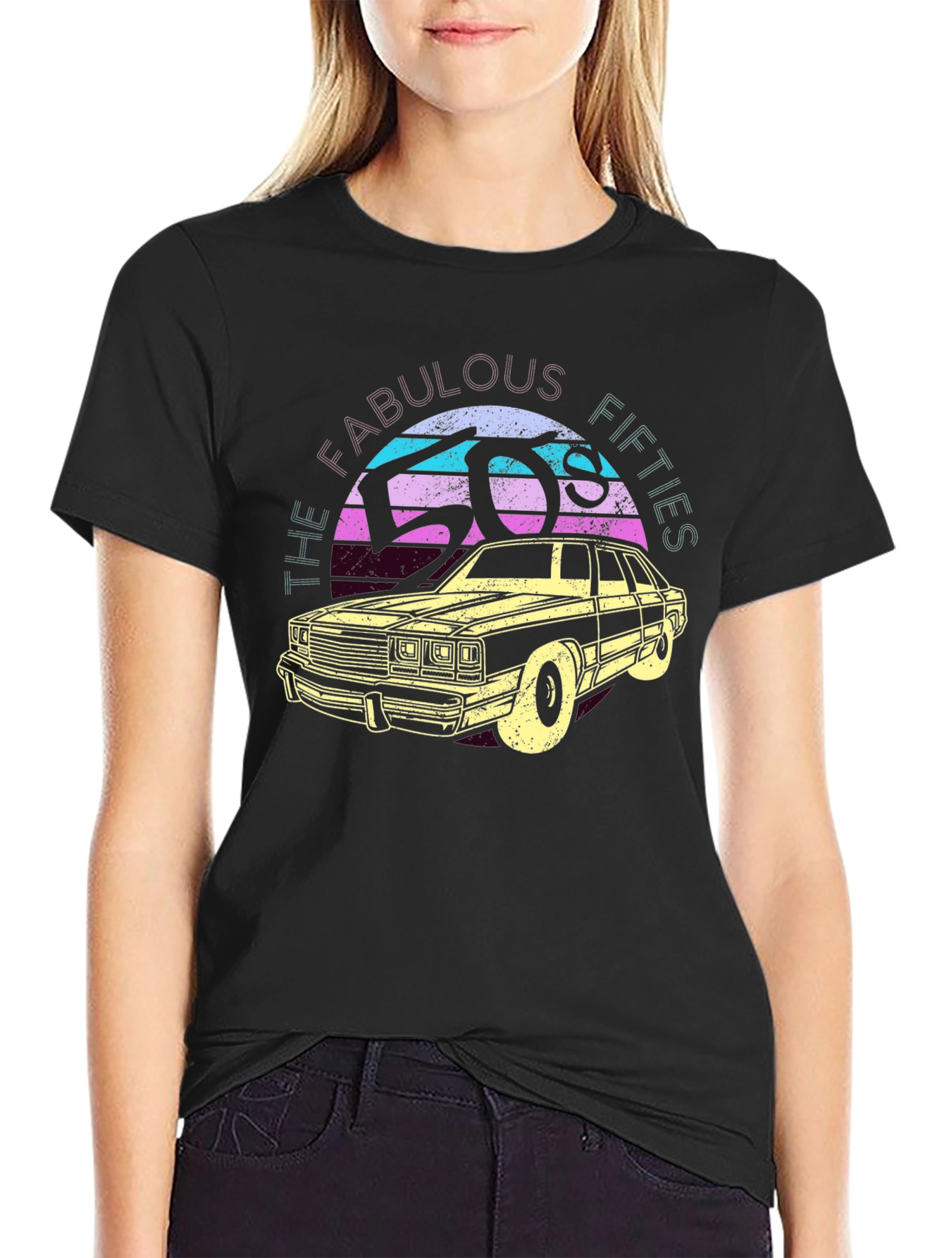 Fabulous Fifties Car T-Shirt - Retro Style
