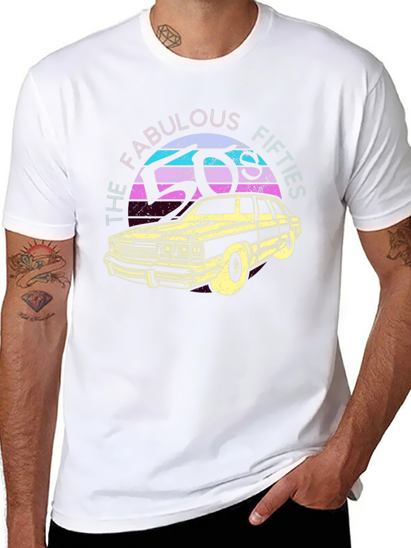 Fabulous Fifties Car T-Shirt - Retro Style