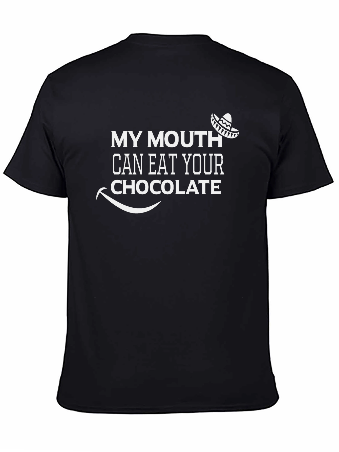 Humorous Chocolate T-Shirt for Adults