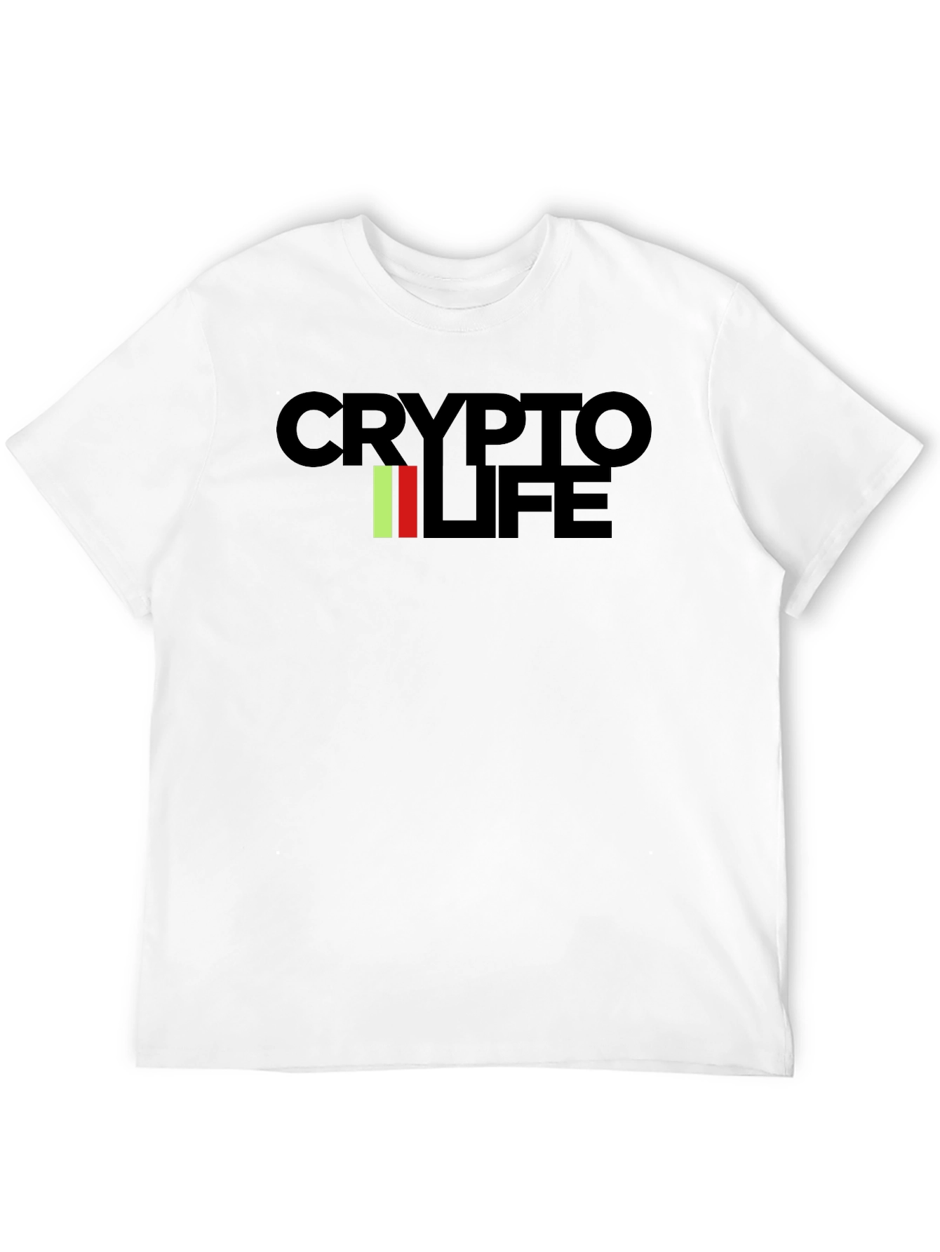 Crypto Life Graphic Tee - Black