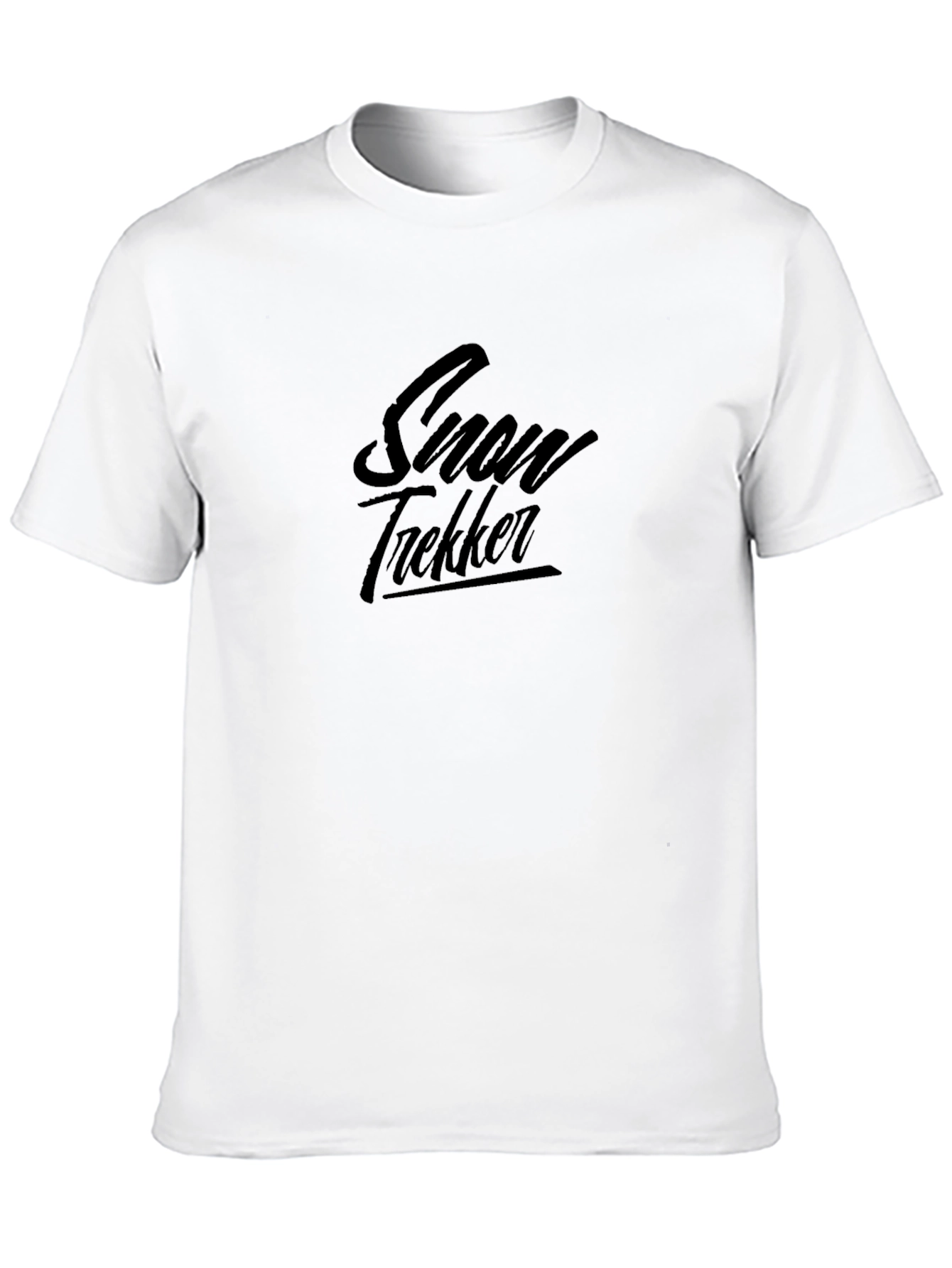 Snow Trekker Black T-Shirt