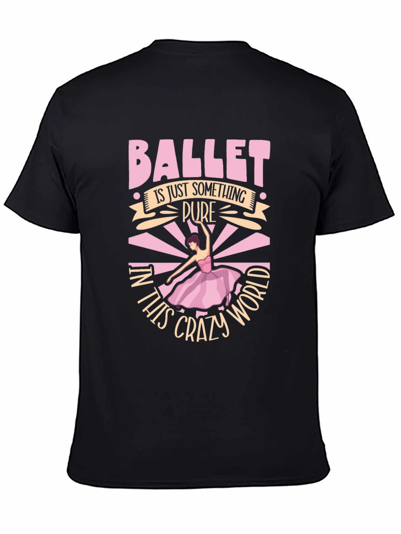 Ballet Pure in Crazy World Graphic T-Shirt