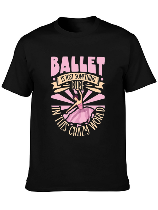 Ballet Pure in Crazy World Graphic T-Shirt