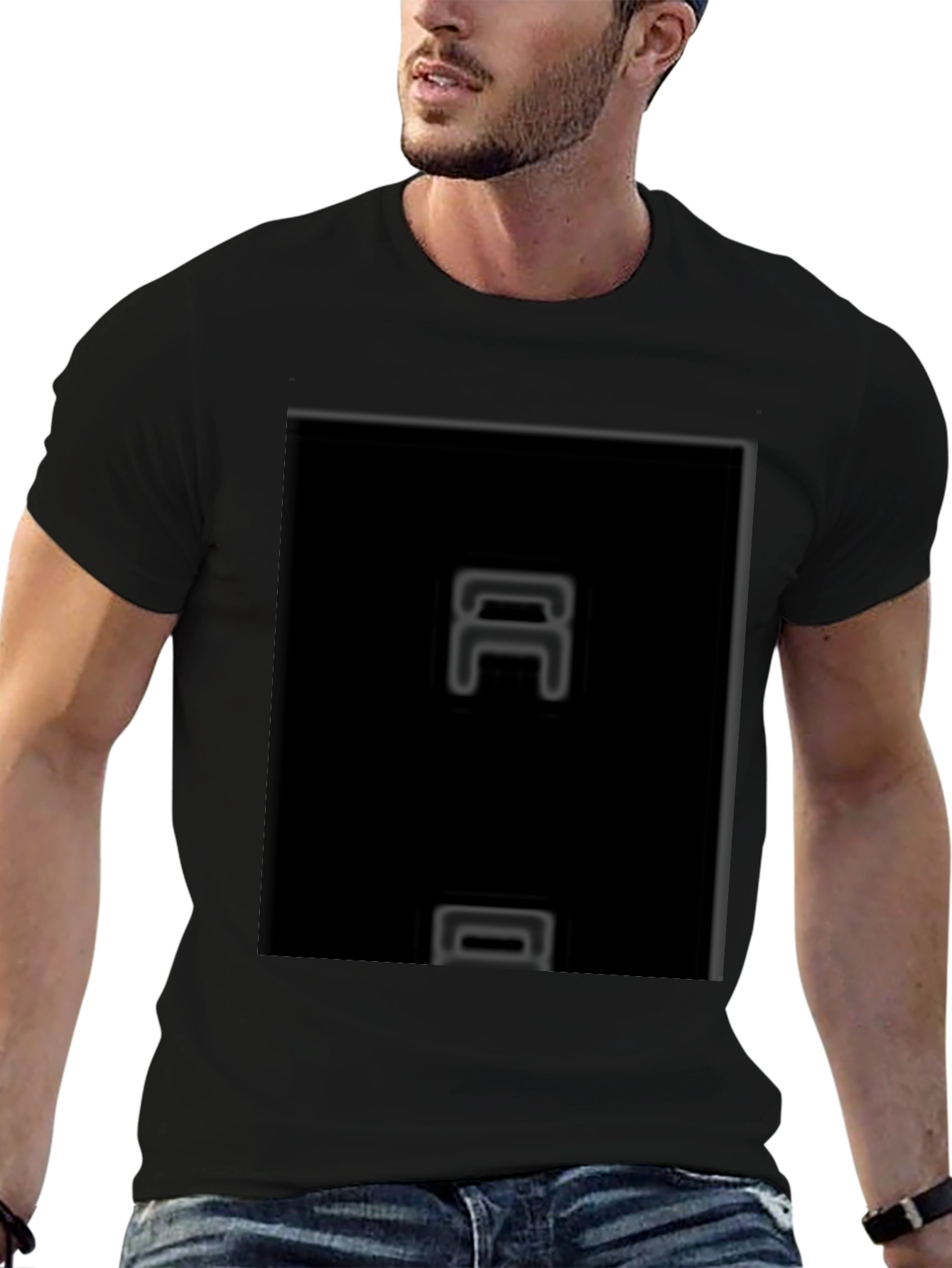 Black Basic Tee - Mens Classic Comfort