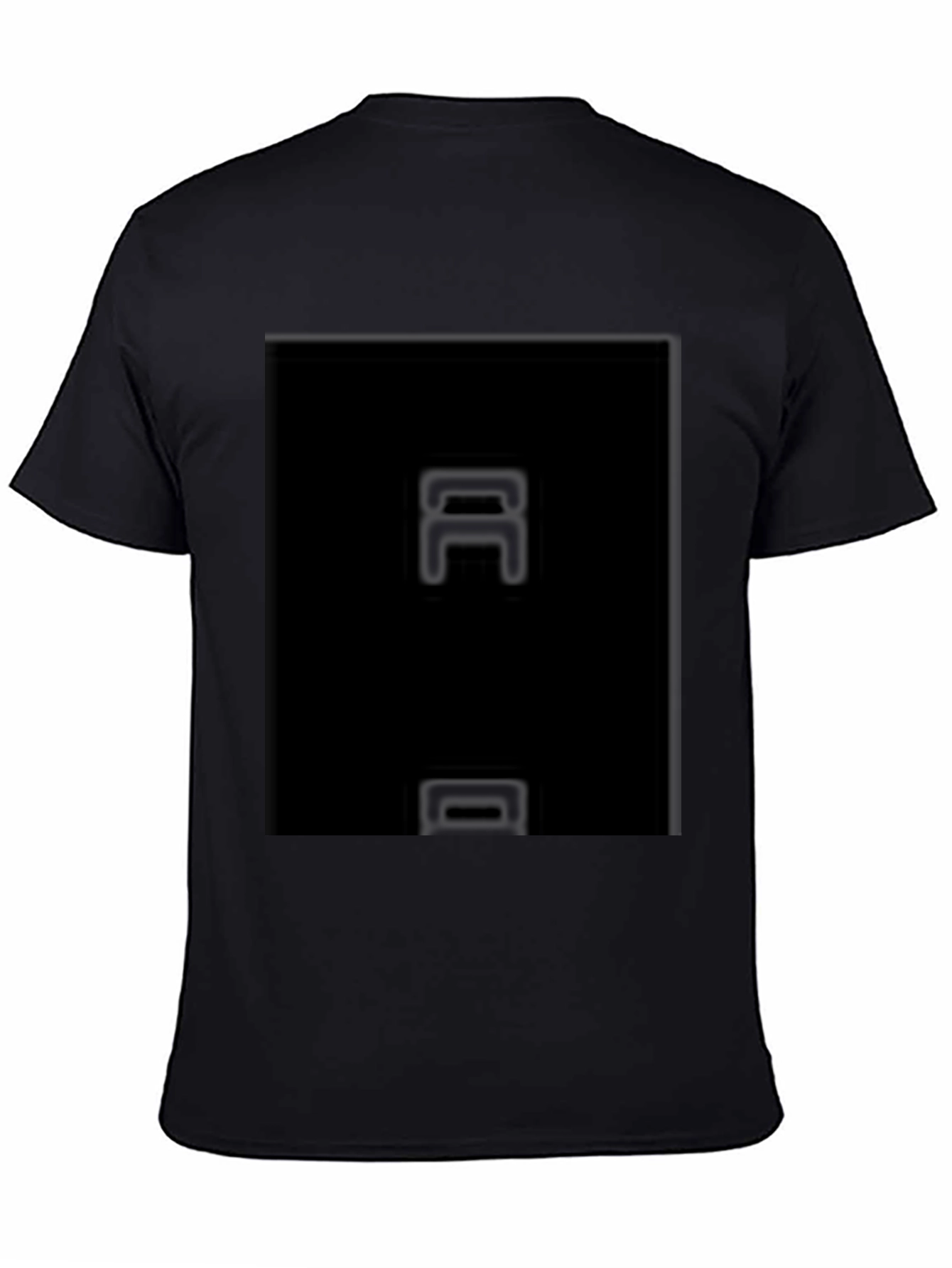 Black Basic Tee - Mens Classic Comfort