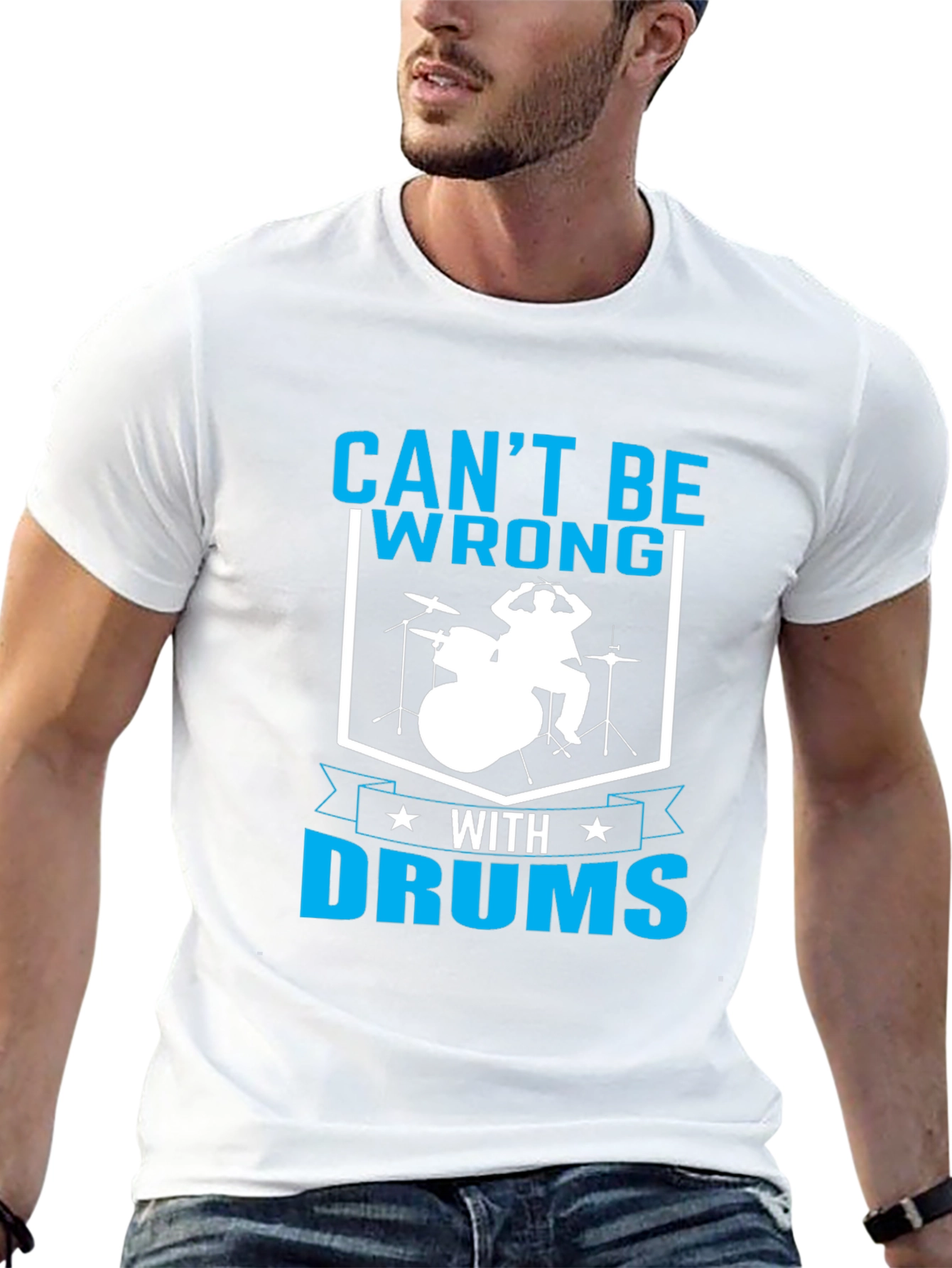Cant Be Wrong With Drums T-Shirt
