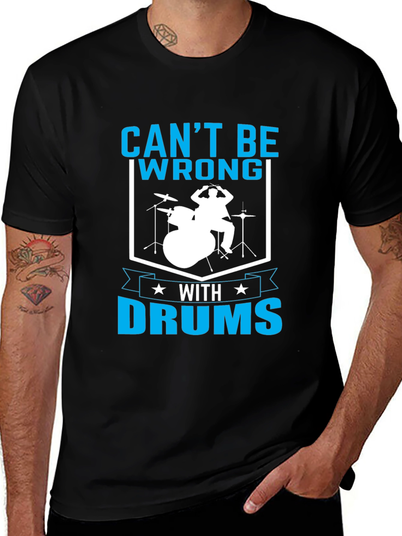 Cant Be Wrong With Drums T-Shirt