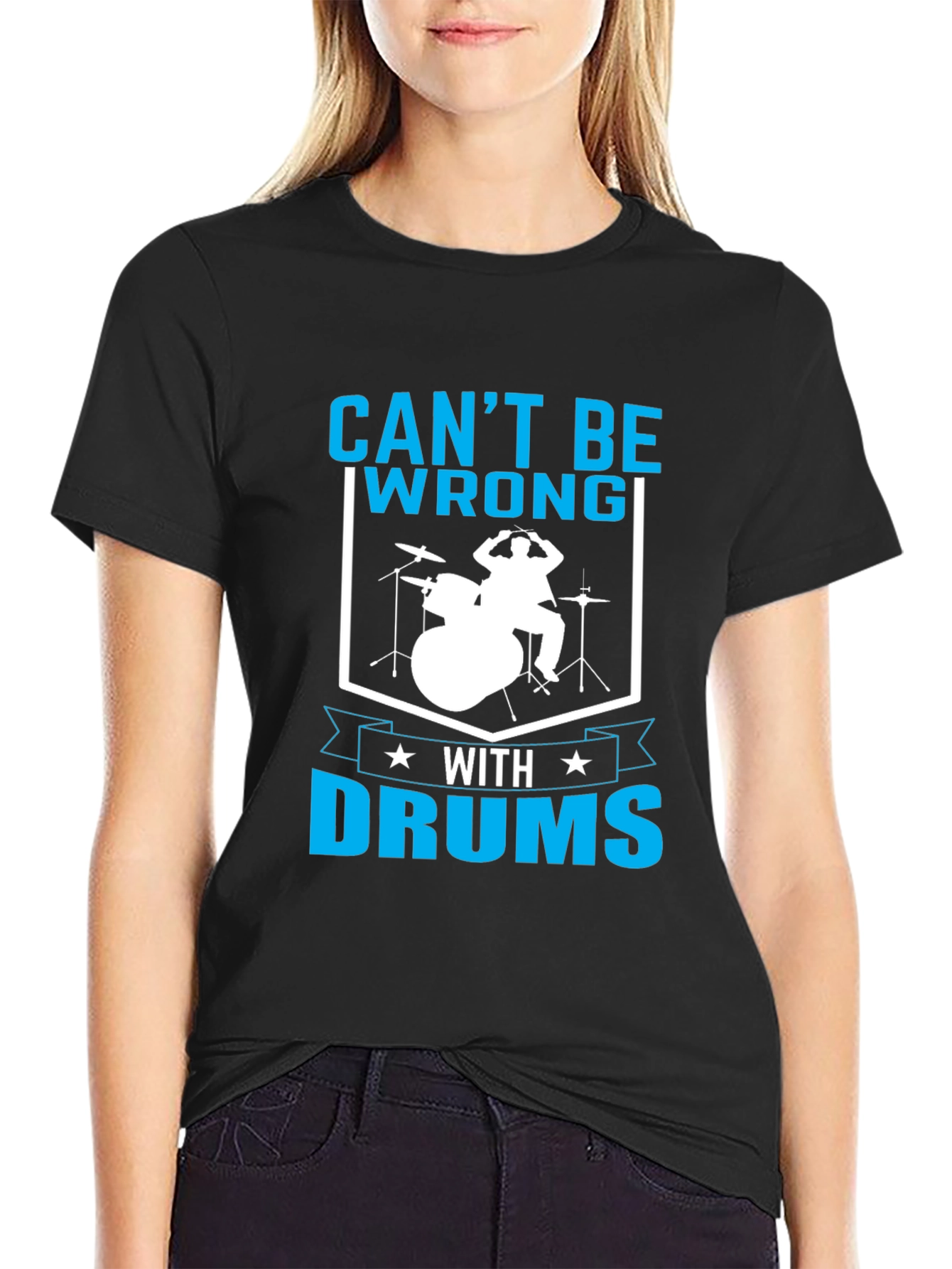 Cant Be Wrong With Drums T-Shirt