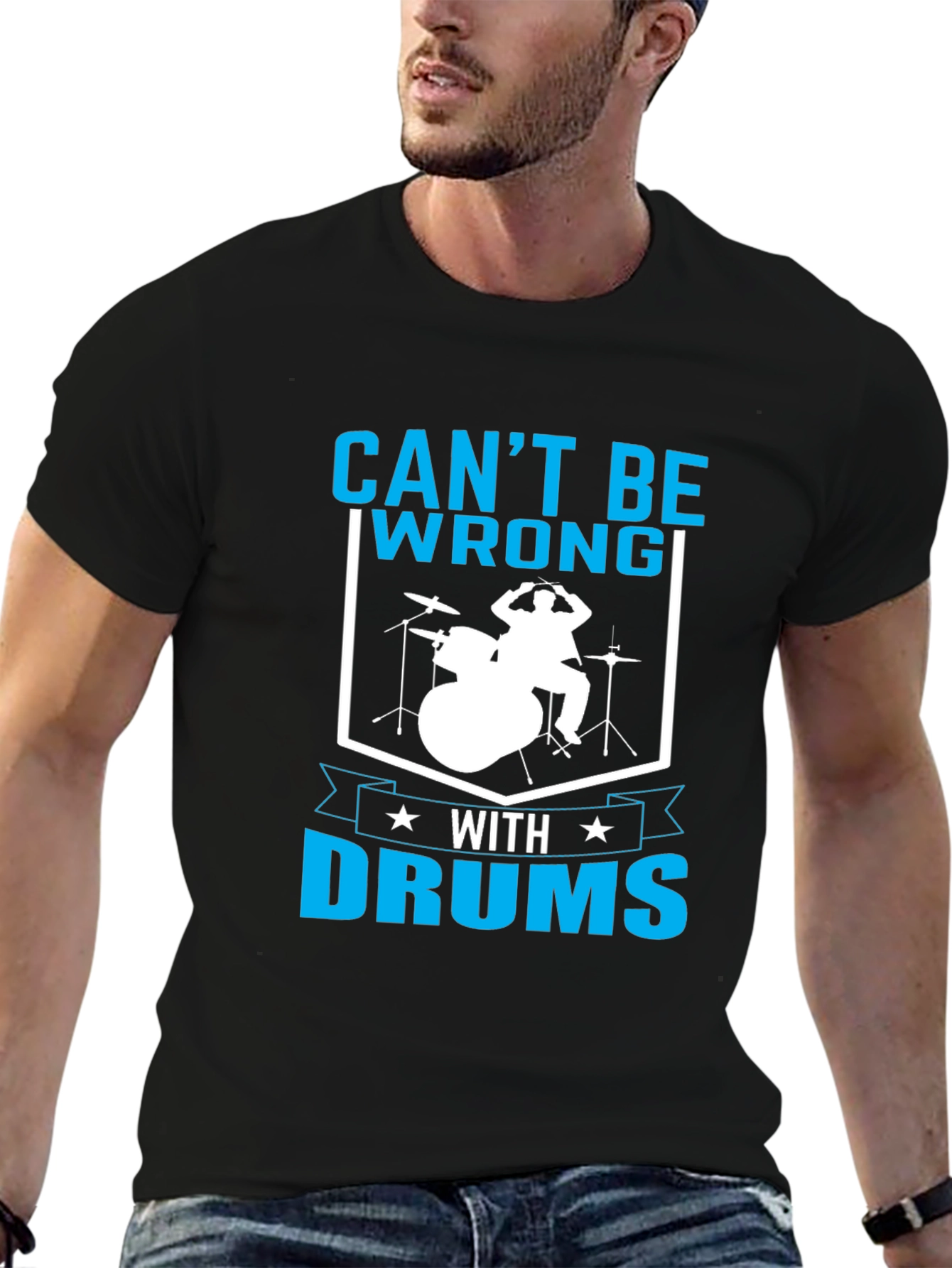 Cant Be Wrong With Drums T-Shirt