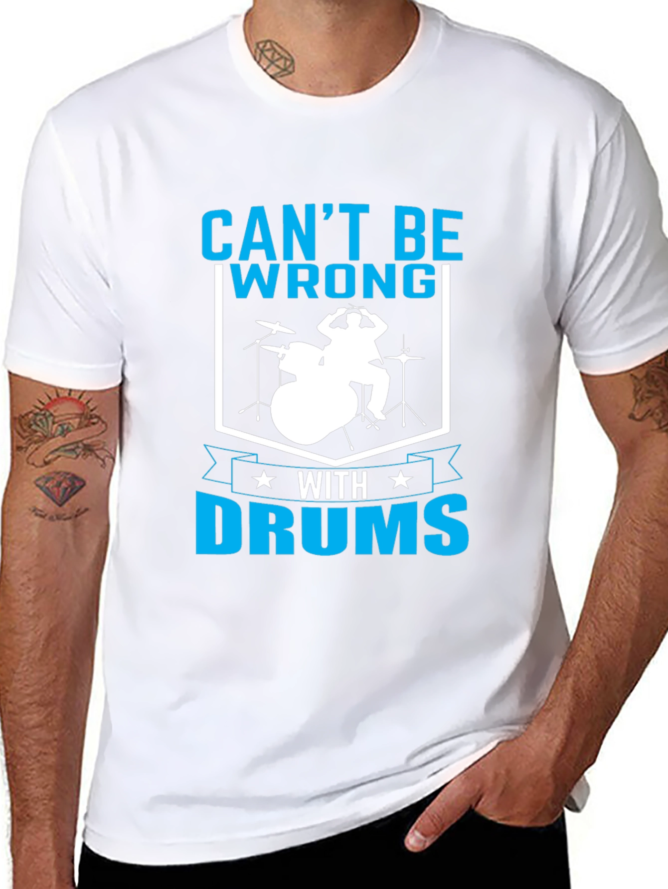 Cant Be Wrong With Drums T-Shirt