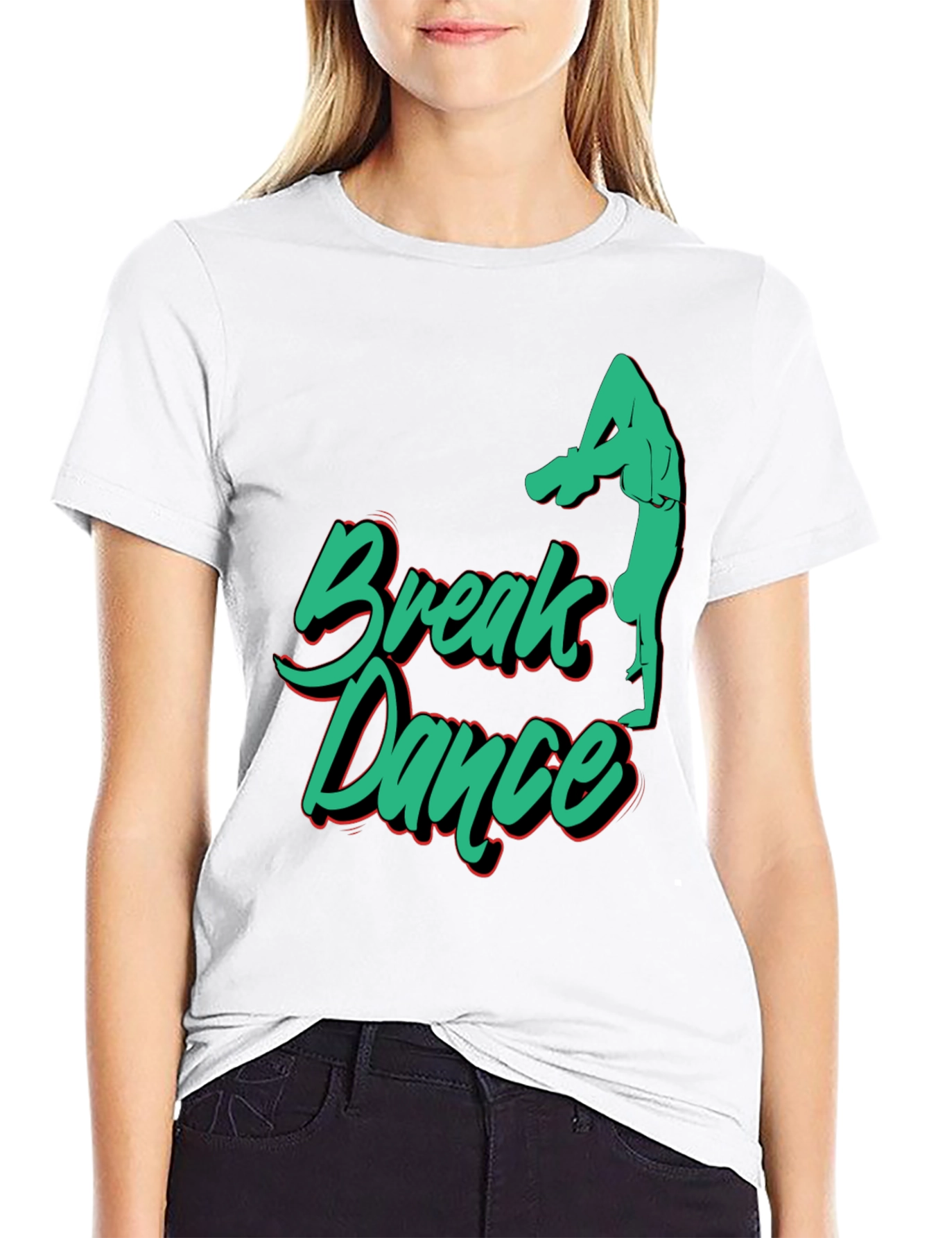 Break Dance Graphic T-Shirt - Trendy Streetwear