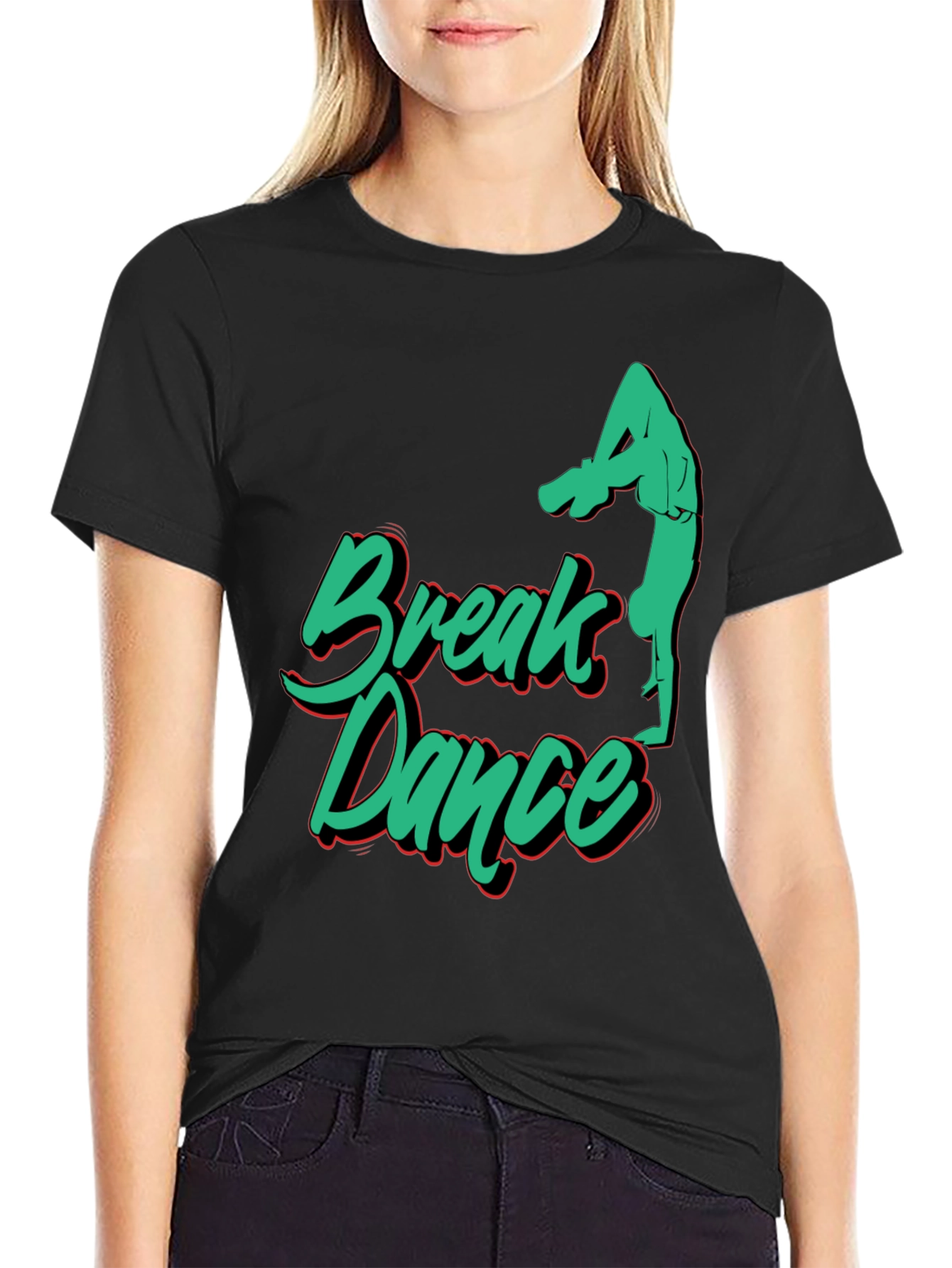 Break Dance Graphic T-Shirt - Trendy Streetwear