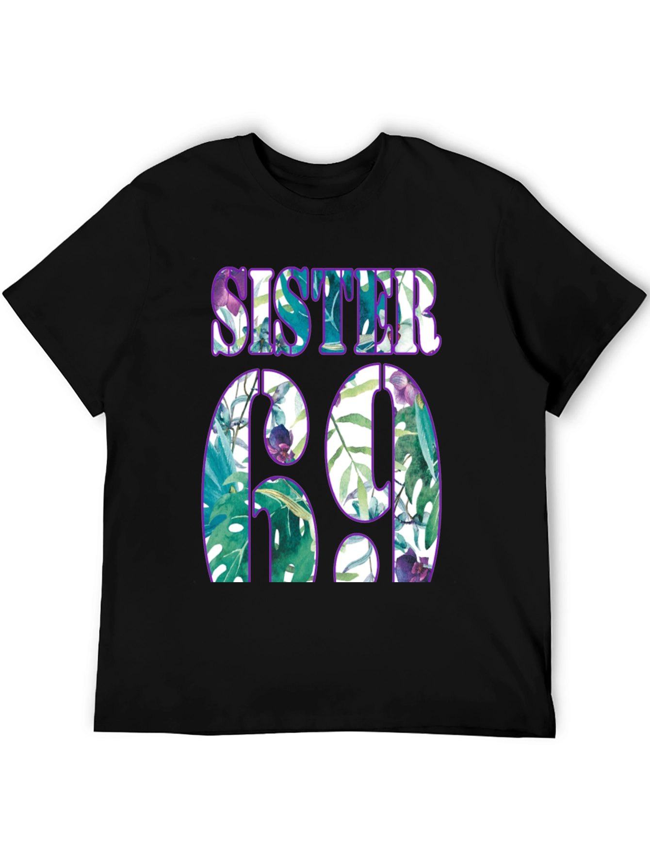 Sister 69 Graphic Print Tee
