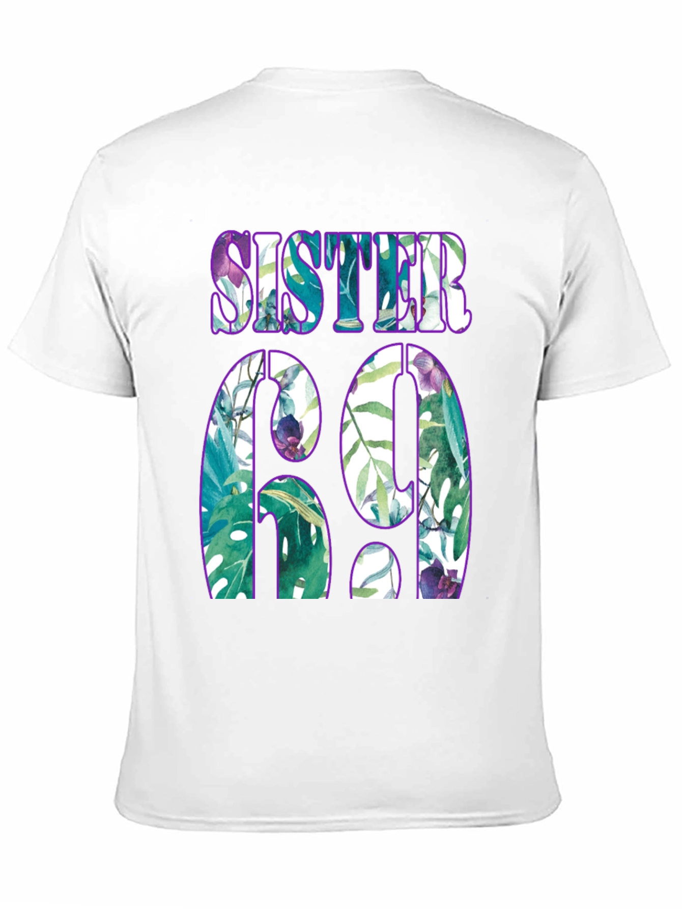 Sister 69 Graphic Print Tee