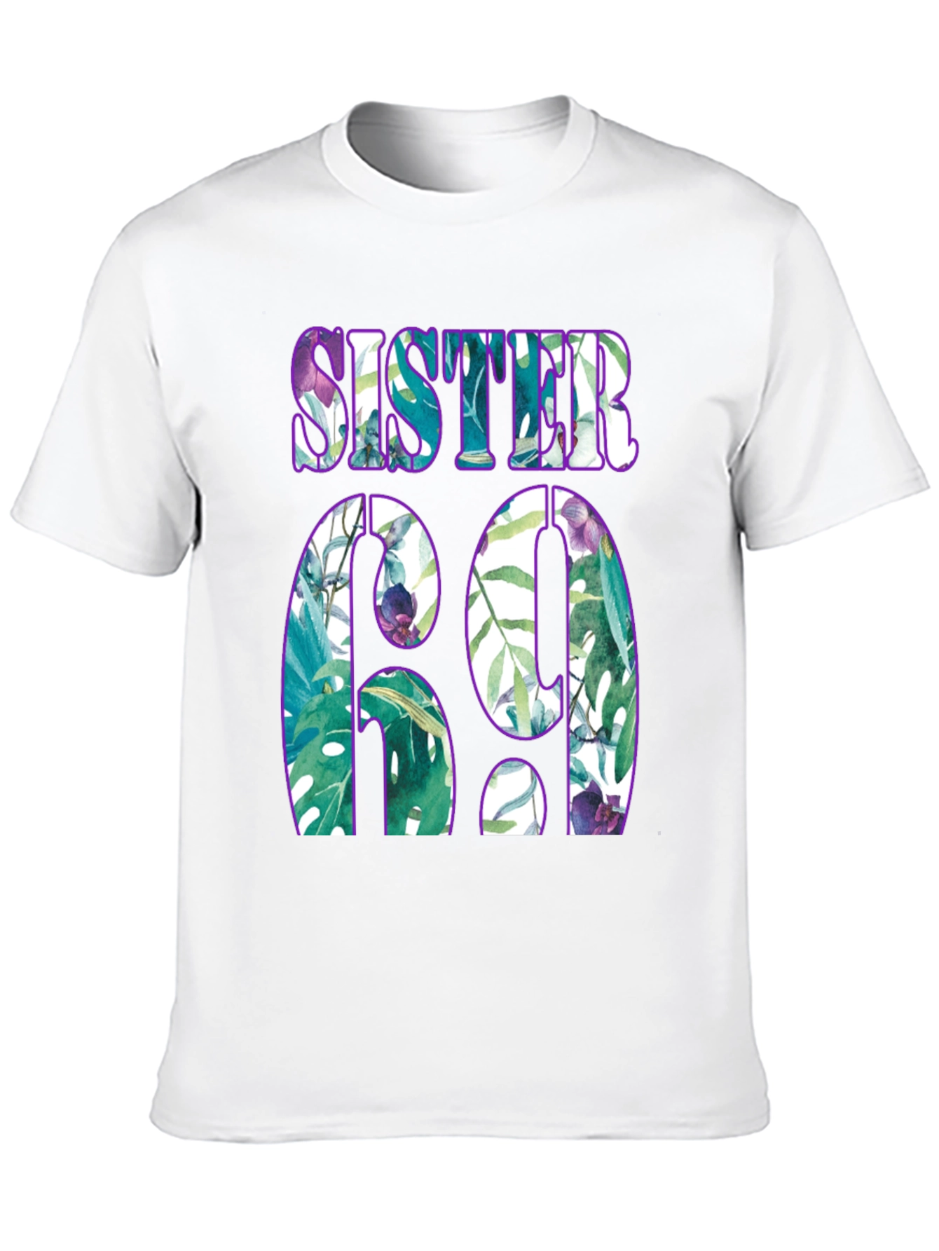 Sister 69 Graphic Print Tee