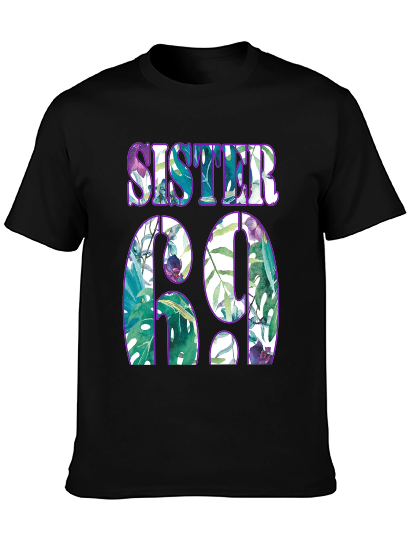 Sister 69 Graphic Print Tee