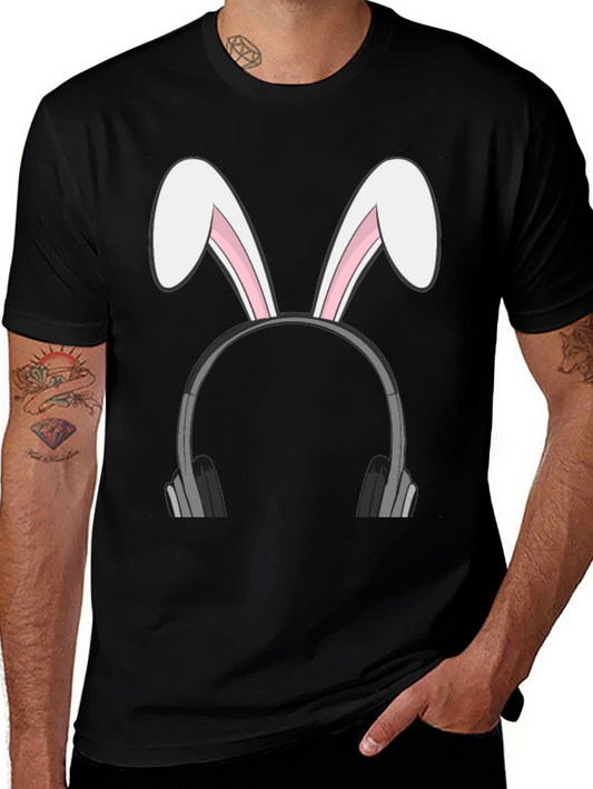 Bunny Headphones T-Shirt