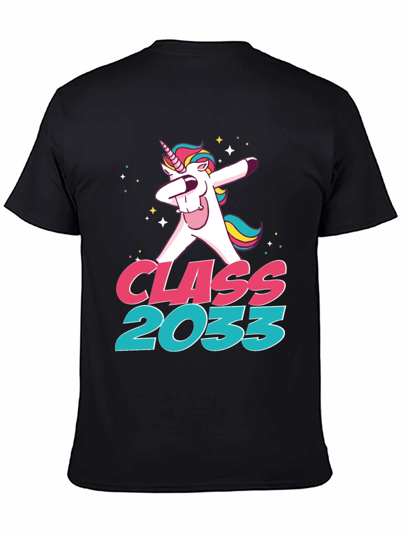 Class of 2033 Unicorn Dabbing T-Shirt