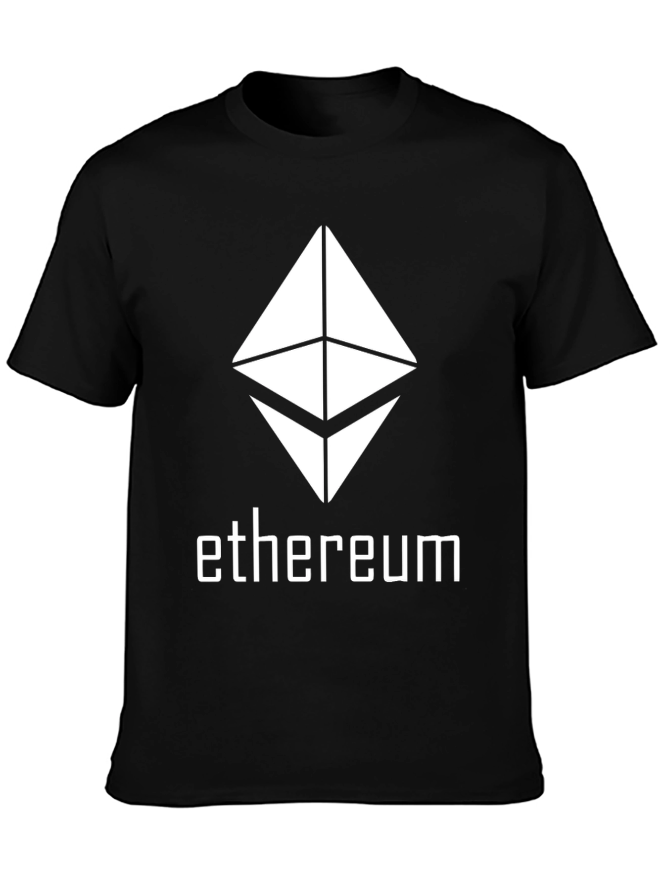 Ethereum Crypto Black T-Shirt