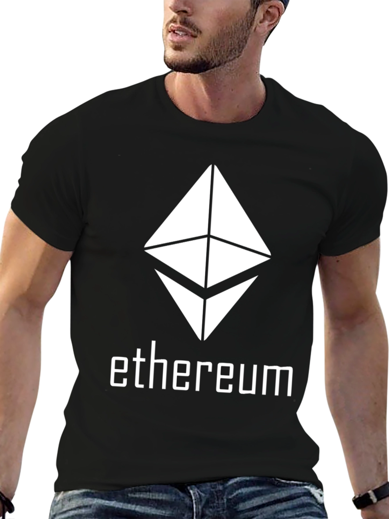 Ethereum Crypto Black T-Shirt