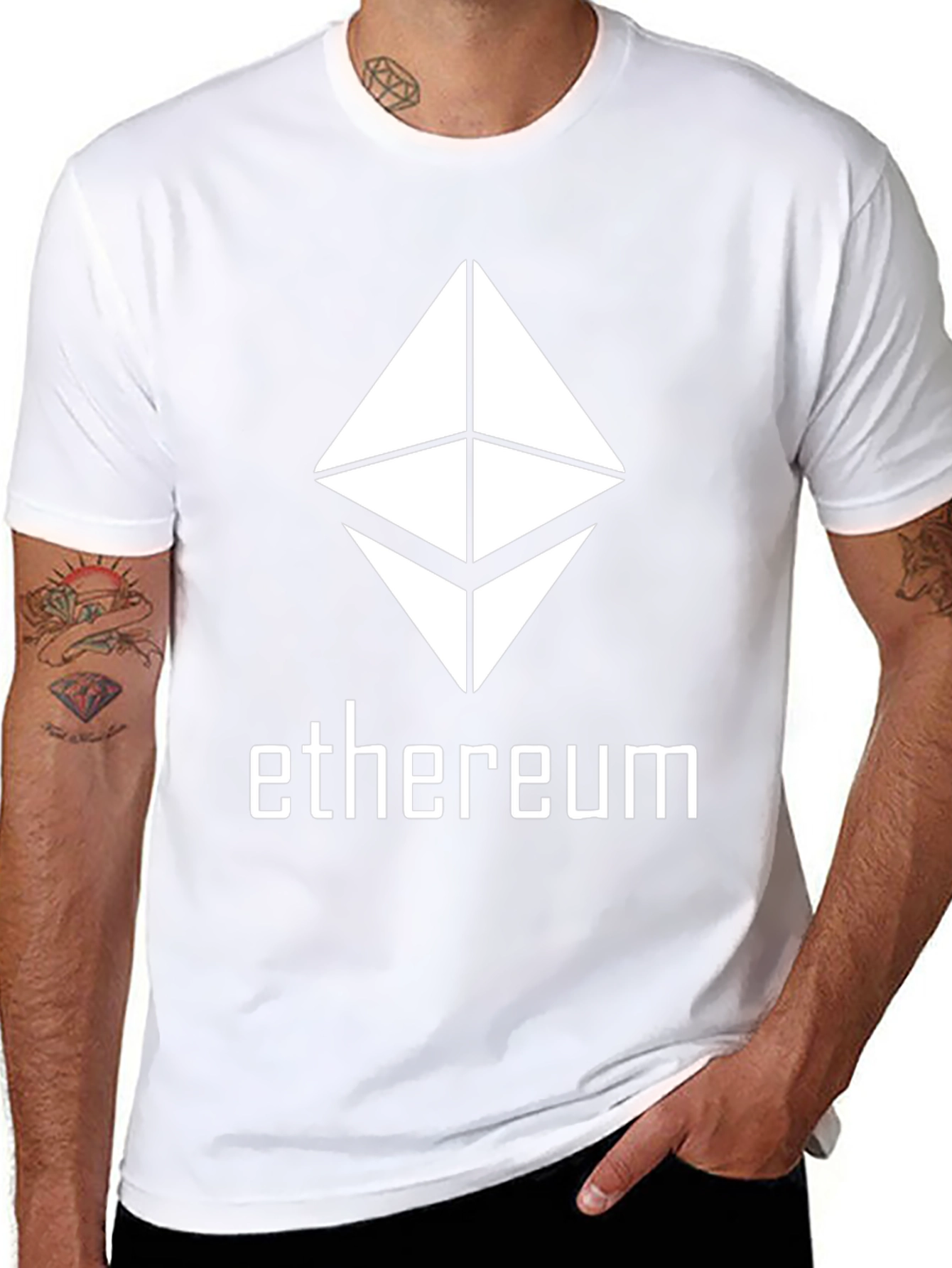 Ethereum Crypto Black T-Shirt