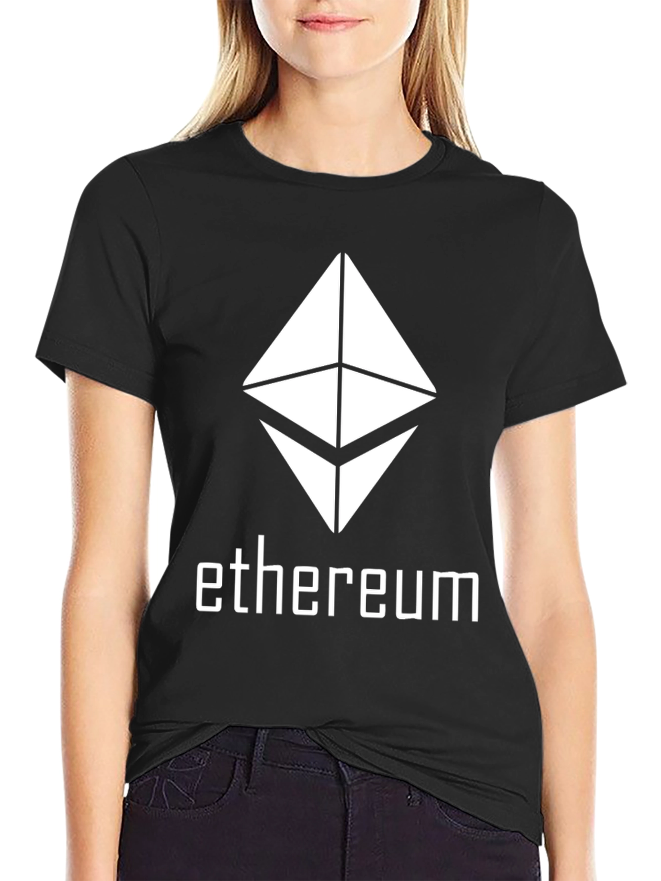 Ethereum Crypto Black T-Shirt