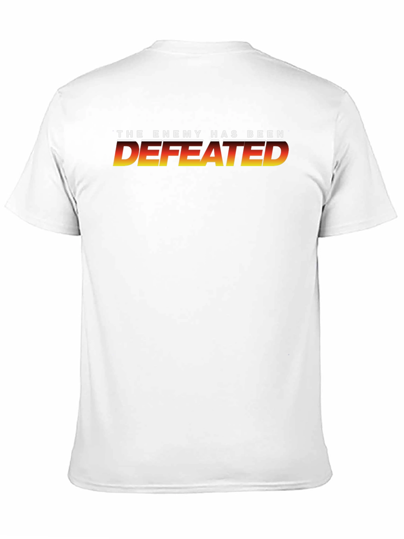 The Enemy Has Been Defeated Black T-Shirt