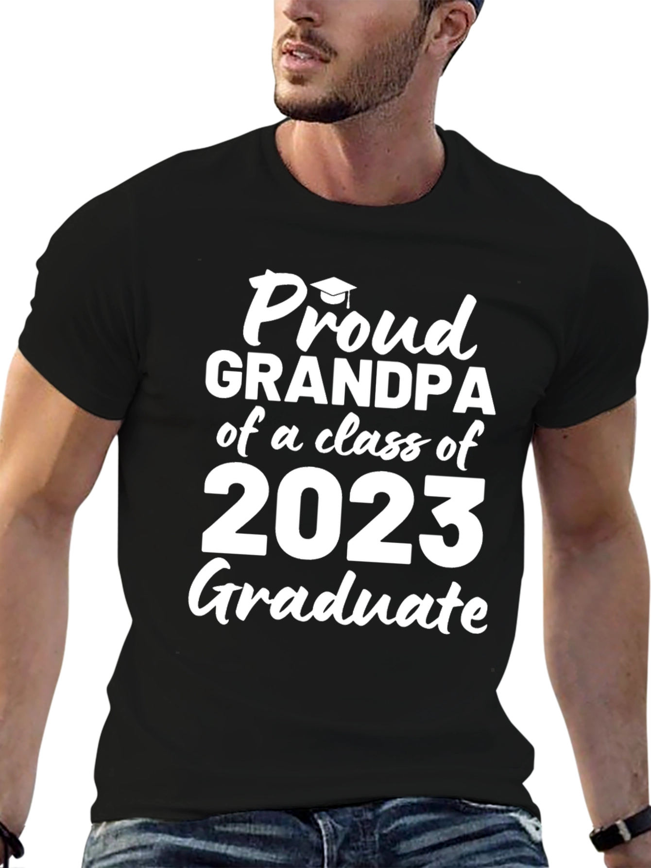 Proud Grandpa Class of 2023 Graduate T-Shirt