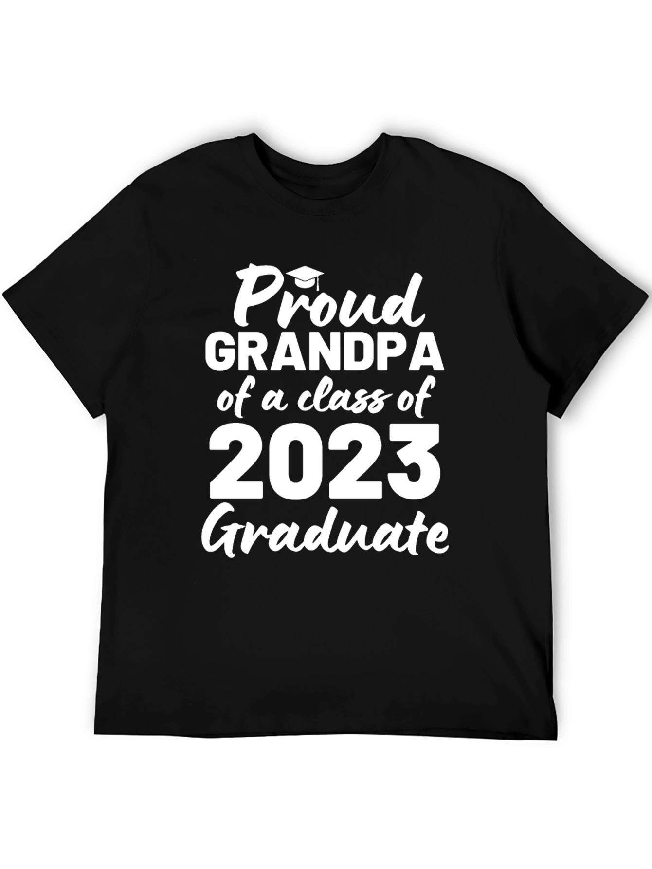 Proud Grandpa Class of 2023 Graduate T-Shirt